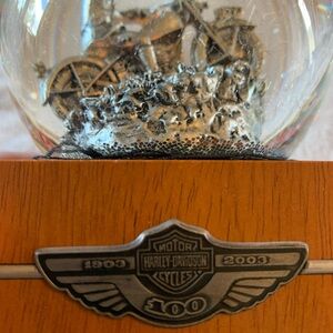 100th Anniversary snow globe light and sound 2003